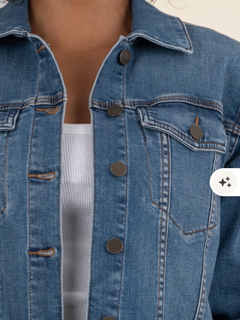 NWT - Kut From The Kloth - Juliet Denim Jacket - Size Small